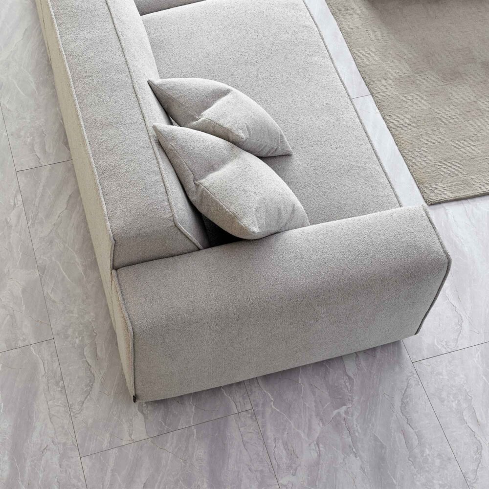 3 Piece Sofa with Chaise - Aluxo - Image 6