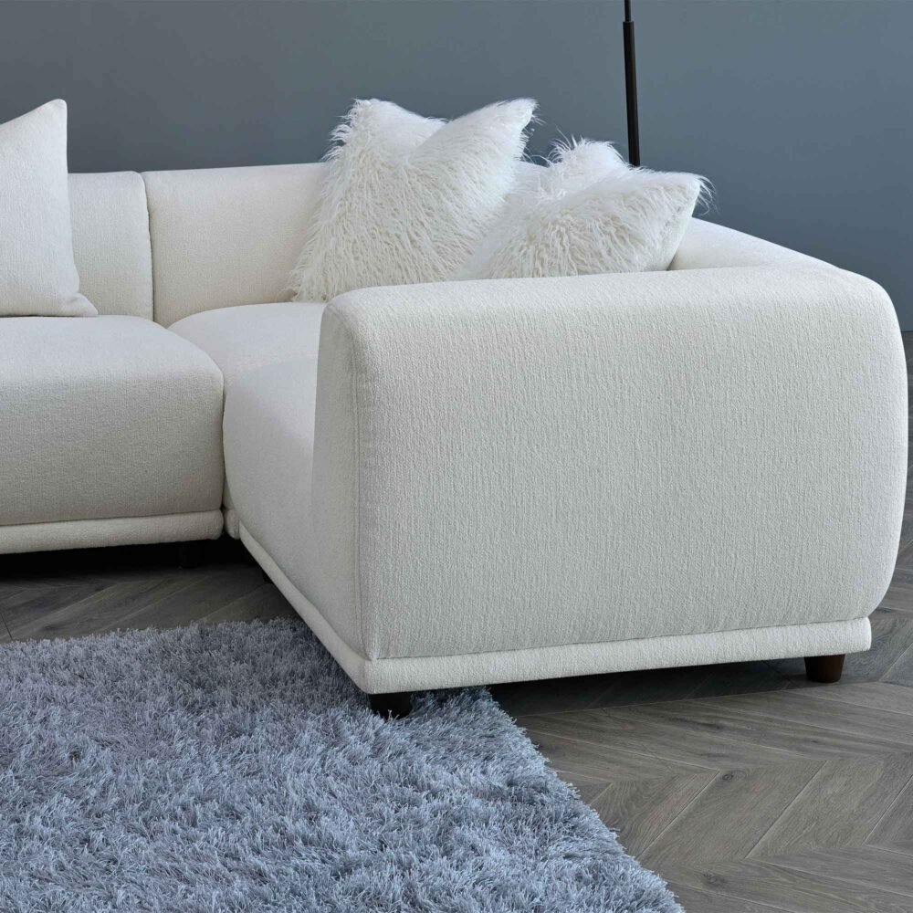 Lottie Boucle Modular Corner Sofa - Image 2