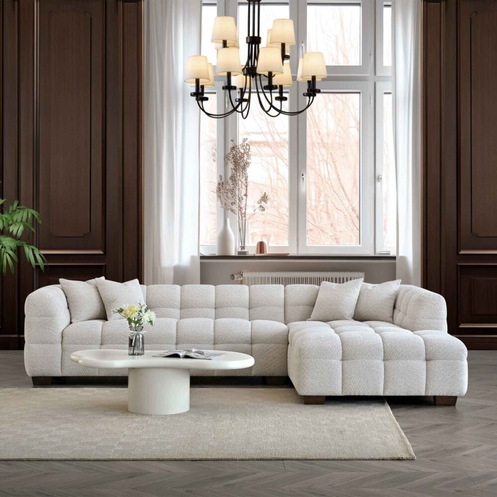 Alux Boucle Corner Sofa