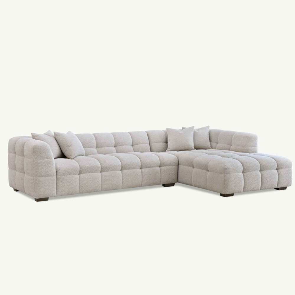 Alux Boucle Corner Sofa - Image 5