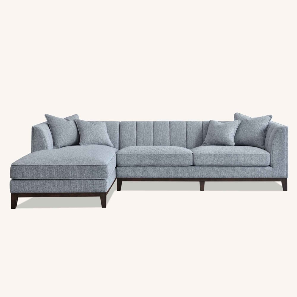 2 Piece Sectional Sofa - Dolphin - Image 4