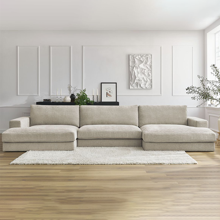 Low Seat U Shaped Sofa