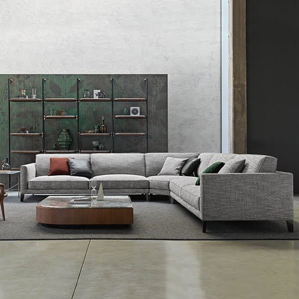 5 Seater Angular Corner Sofa
